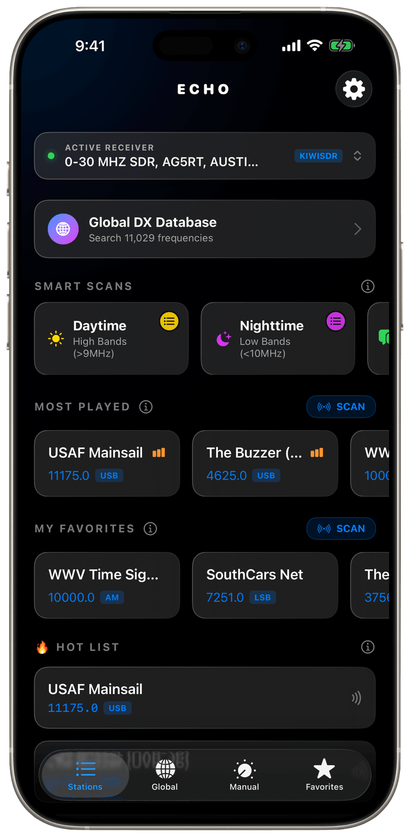 Echo App Screenshot