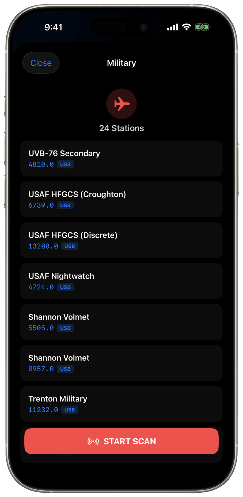 Echo App - Station View